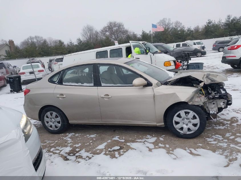 2008 Hyundai Elantra Gls/Se VIN: KMHDU46D38U377459 Lot: 43971401