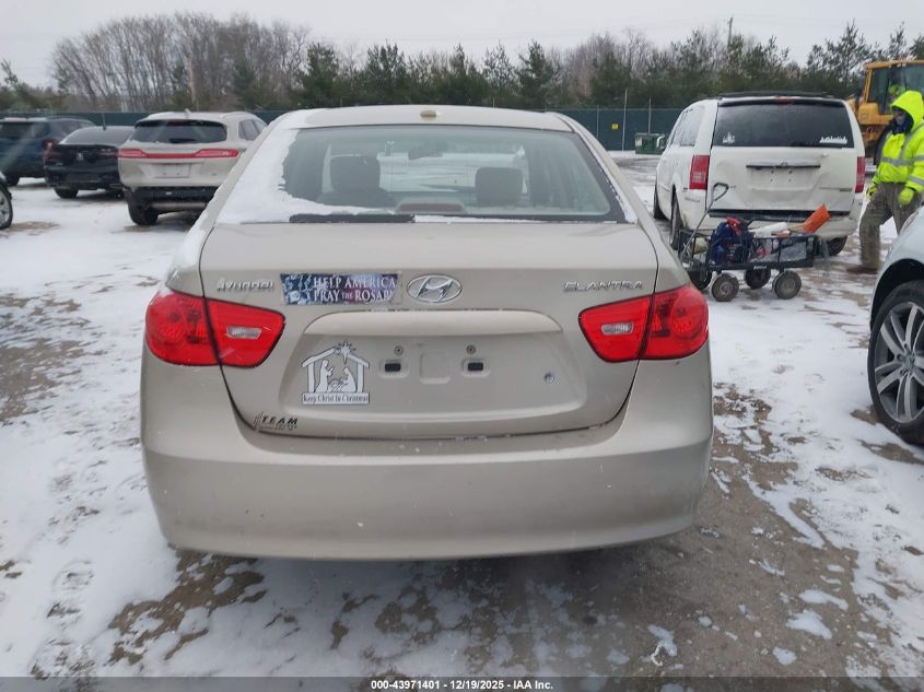 2008 Hyundai Elantra Gls/Se VIN: KMHDU46D38U377459 Lot: 43971401