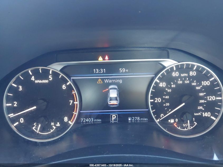 2021 Nissan Altima Sr Fwd VIN: 1N4BL4CV5MN388095 Lot: 43971403