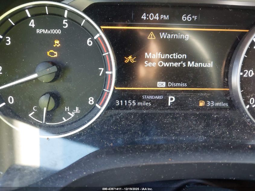 2023 Nissan Rogue Sv Fwd VIN: JN8BT3BA4PW419066 Lot: 43971411