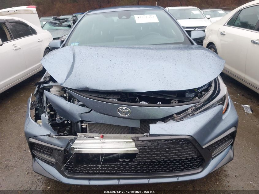 2021 Toyota Corolla Se VIN: JTDS4MCE6MJ074244 Lot: 43971412