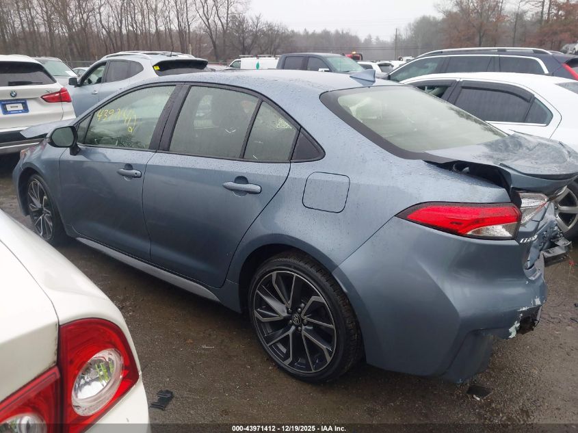 2021 Toyota Corolla Se VIN: JTDS4MCE6MJ074244 Lot: 43971412