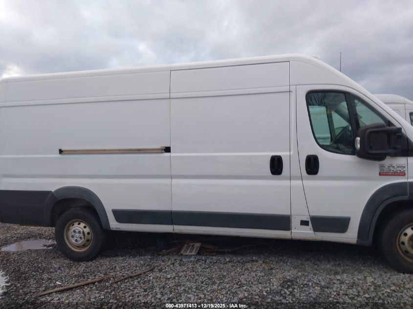 2017 Ram Promaster 3500 Cargo Van High Roof 159 Wb Ext VIN: 3C6URVJG6HE509522 Lot: 43971413
