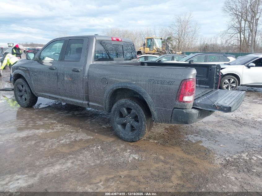 2020 Ram 1500 Classic Warlock 4X4 6'4 Box VIN: 1C6RR7GGXLS156300 Lot: 43971419