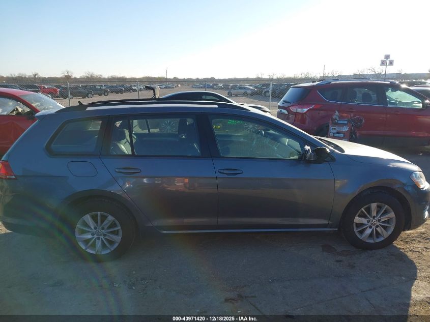 2016 Volkswagen Golf Sportwagen Tsi S 4-Door VIN: 3VWC17AU4GM517732 Lot: 43971420