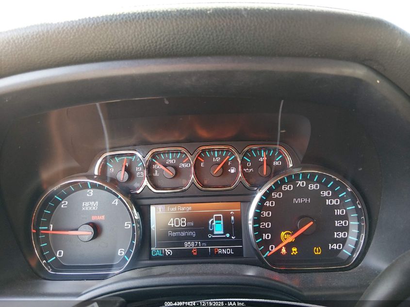 2018 Chevrolet Silverado 1500 1Lz VIN: 3GCPCSEC1JG617795 Lot: 43971424