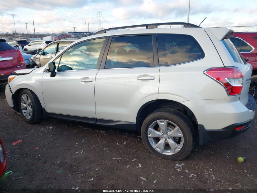 2015 Subaru Forester 2.5I Limited VIN: JF2SJARC7FH533127 Lot: 43971429