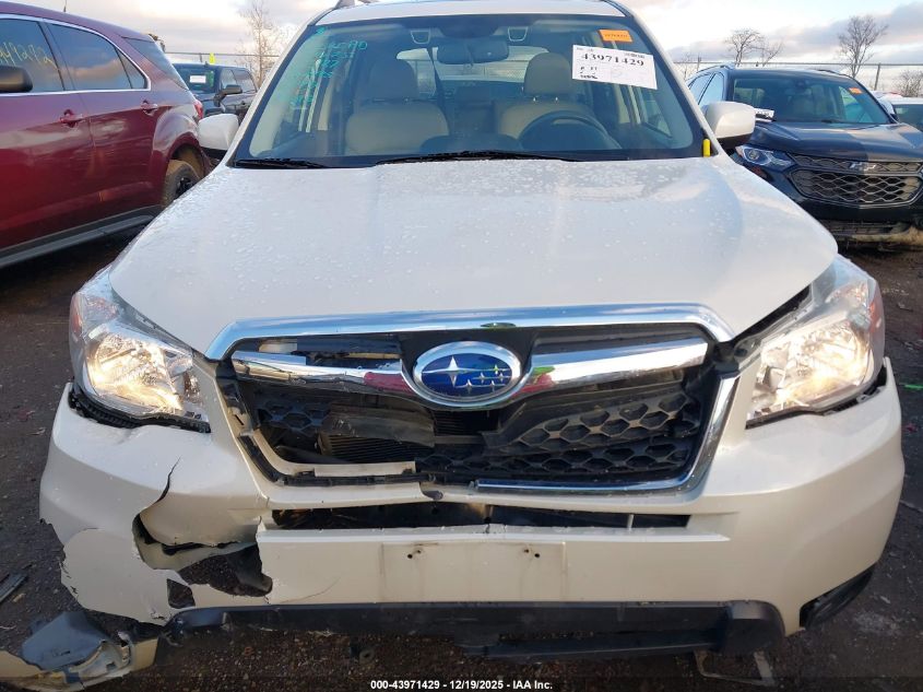 2015 Subaru Forester 2.5I Limited VIN: JF2SJARC7FH533127 Lot: 43971429