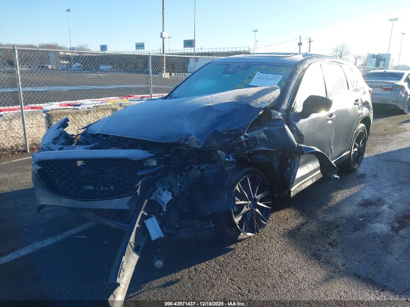 2022 Mazda Cx-5 2.5 S Carbon Edition VIN: JM3KFBCM3N0646116 Lot: 43971437