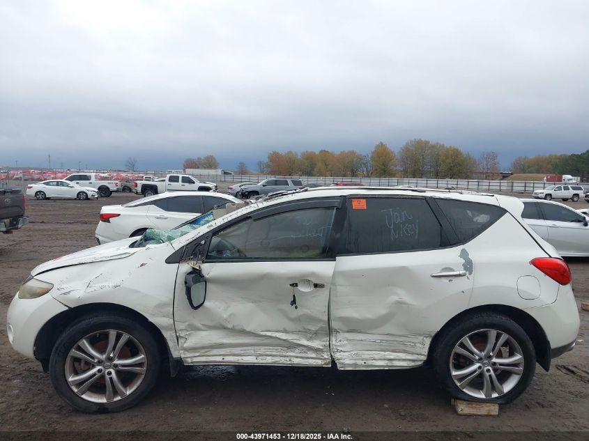 2010 Nissan Murano Le VIN: JN8AZ1MU3AW020078 Lot: 43971453