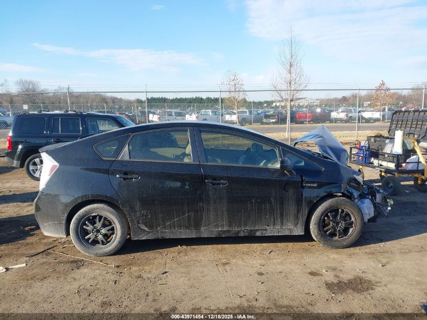 2012 Toyota Prius Two VIN: JTDKN3DU3C1554818 Lot: 43971454