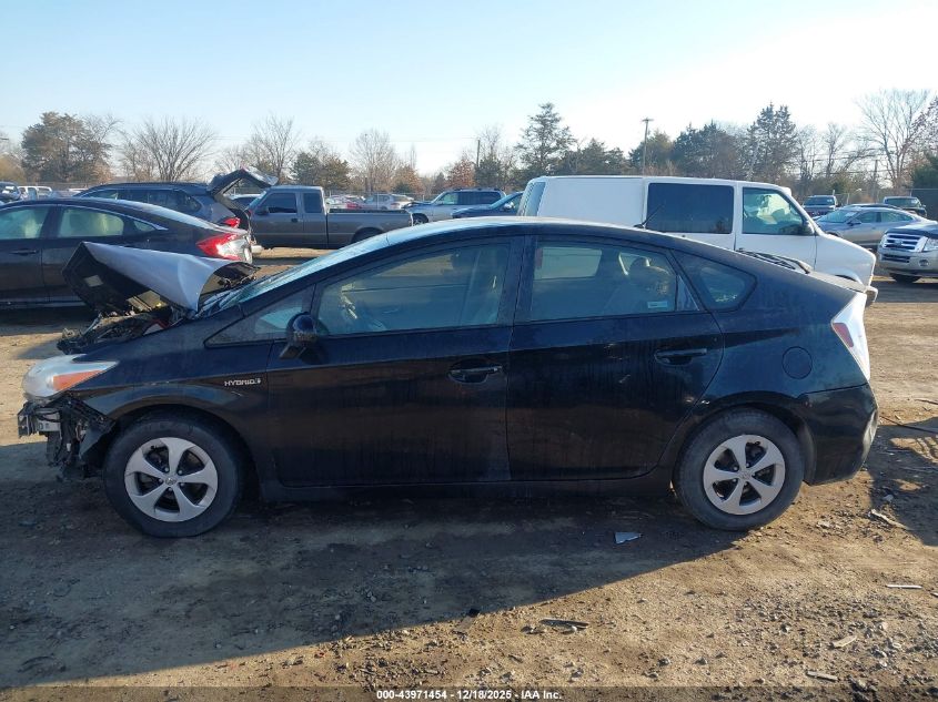 2012 Toyota Prius Two VIN: JTDKN3DU3C1554818 Lot: 43971454