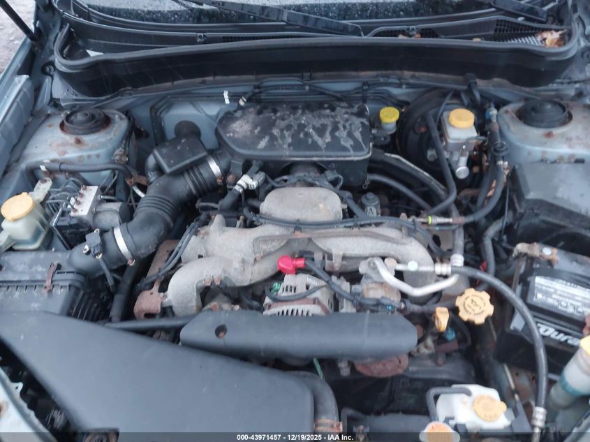 2010 Subaru Forester 2.5X VIN: JF2SH6AC5AG753305 Lot: 43971457