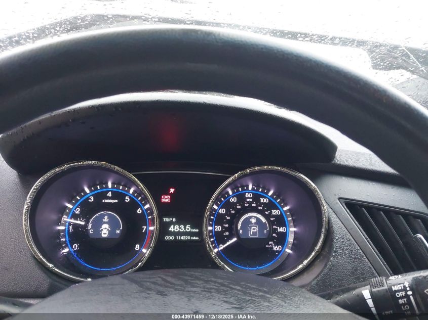 2013 Hyundai Sonata Gls VIN: 5NPEB4AC0DH733562 Lot: 43971459