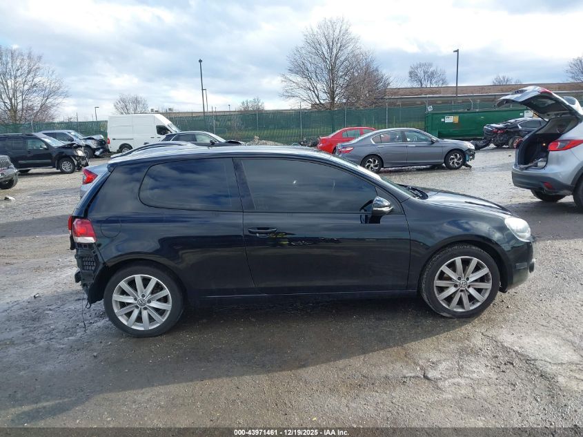 2012 Volkswagen Golf 2.5L 2-Door VIN: WVWAB7AJ1CW247558 Lot: 43971461