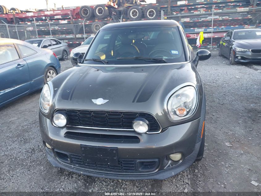 2014 Mini Paceman Cooper S VIN: WMWSS5C51EWN67262 Lot: 43971462