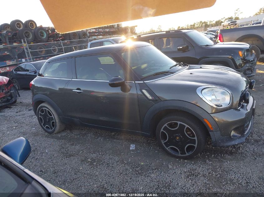 2014 Mini Paceman Cooper S VIN: WMWSS5C51EWN67262 Lot: 43971462