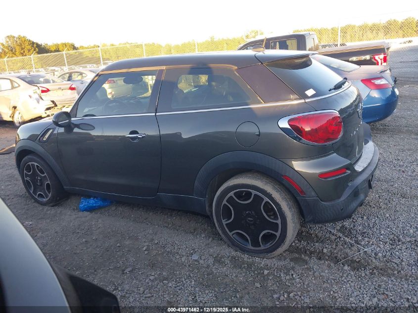2014 Mini Paceman Cooper S VIN: WMWSS5C51EWN67262 Lot: 43971462