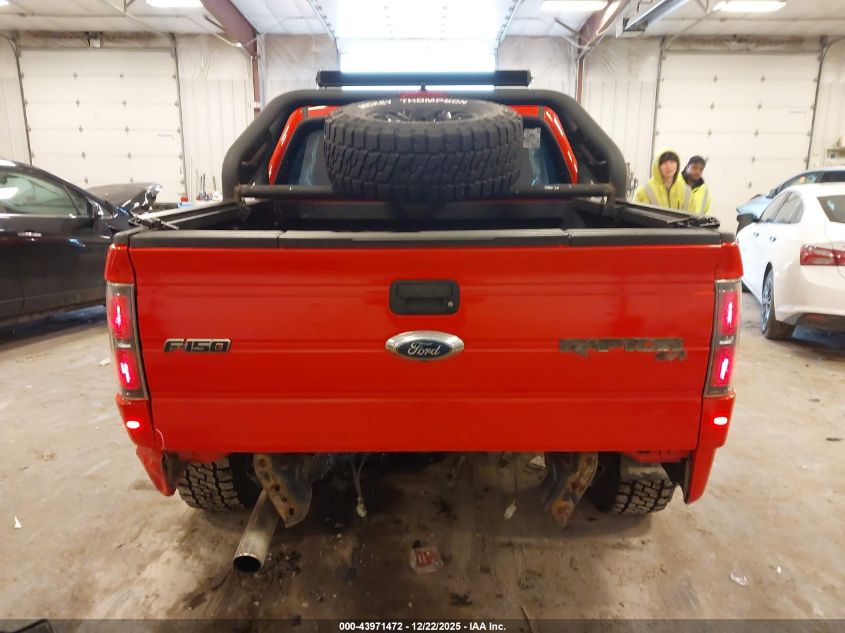 2012 Ford F150 Svt Raptor VIN: 1FTEX1R62CFB47811 Lot: 43971472