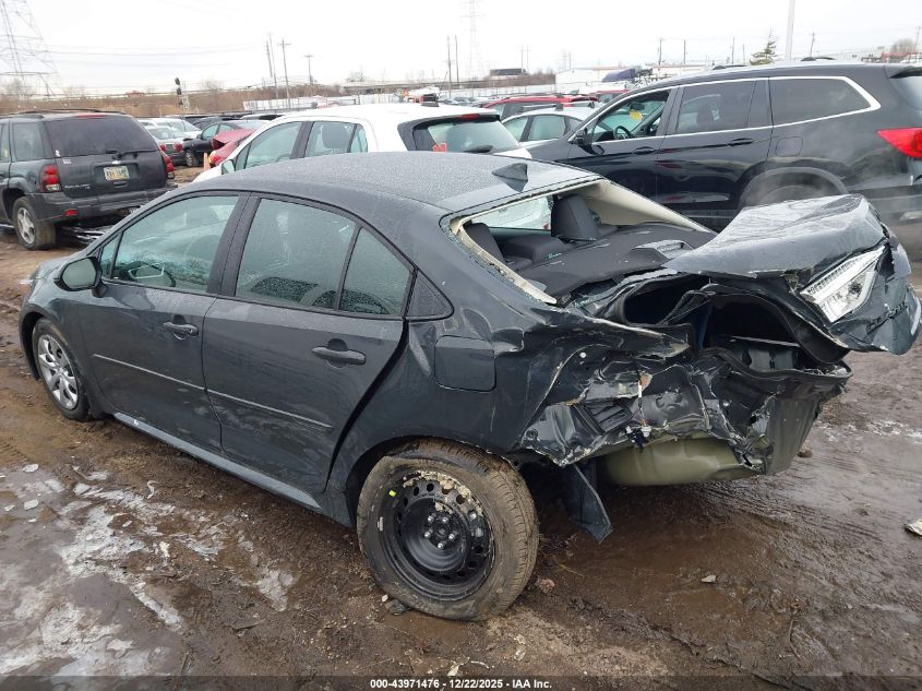 2025 Toyota Corolla Le VIN: 5YFB4MDE3SP311568 Lot: 43971476