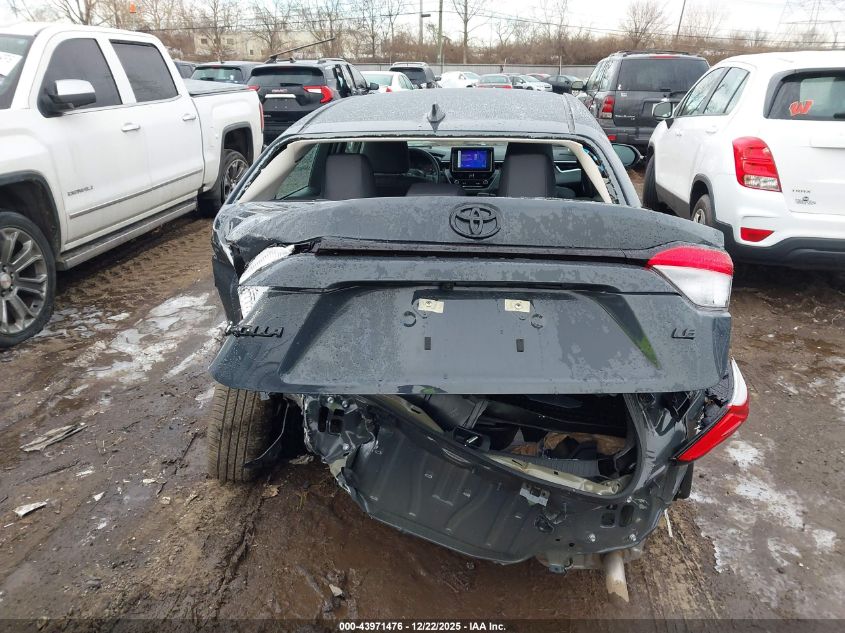 2025 Toyota Corolla Le VIN: 5YFB4MDE3SP311568 Lot: 43971476