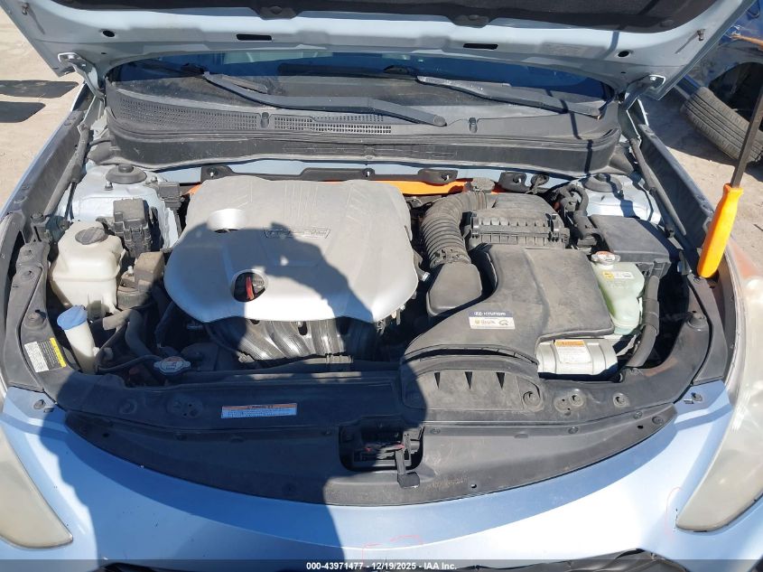 2012 Hyundai Sonata Hybrid VIN: KMHEC4A47CA060017 Lot: 43971477