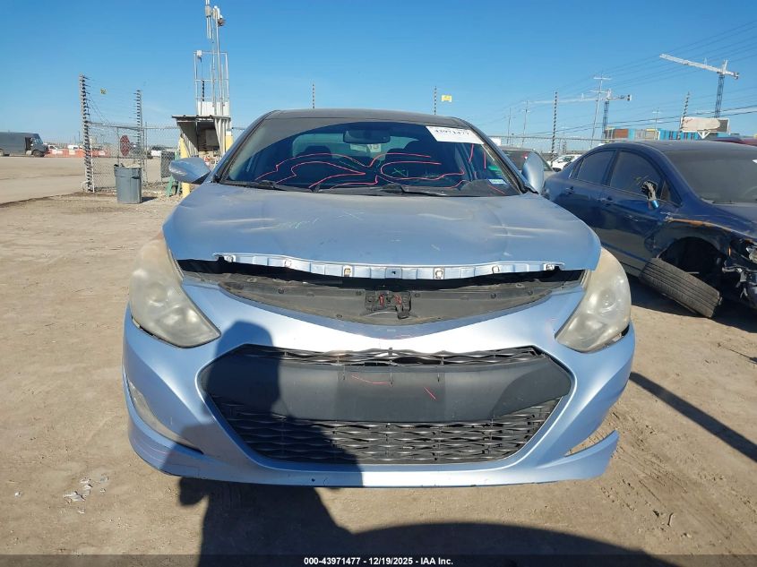 2012 Hyundai Sonata Hybrid VIN: KMHEC4A47CA060017 Lot: 43971477
