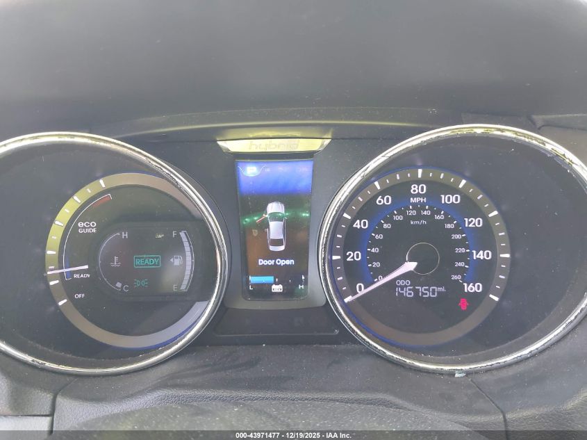 2012 Hyundai Sonata Hybrid VIN: KMHEC4A47CA060017 Lot: 43971477