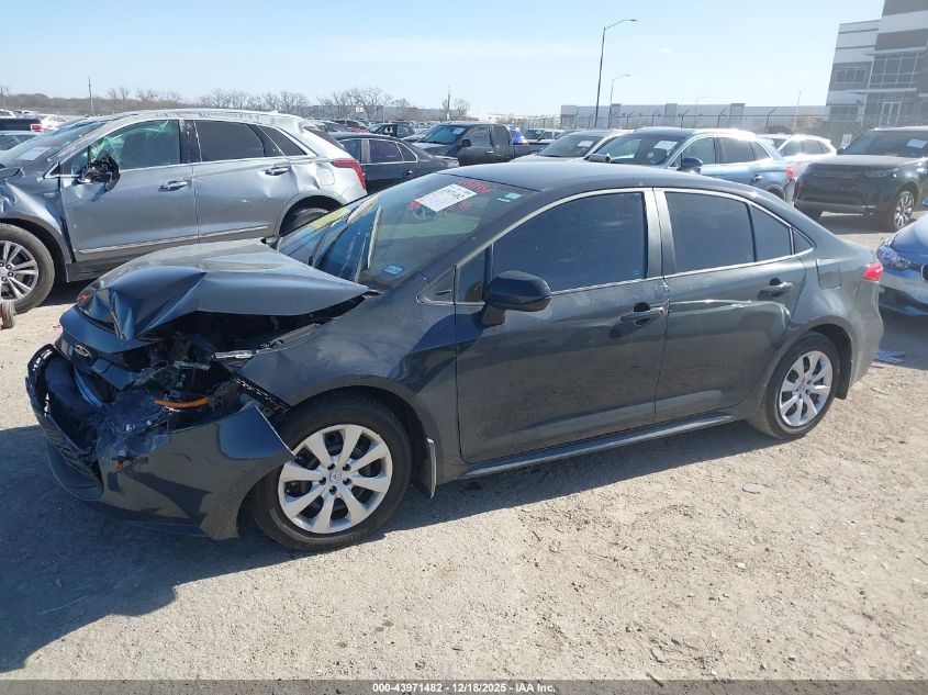 2023 Toyota Corolla Le VIN: 5YFB4MDE0PP030383 Lot: 43971482