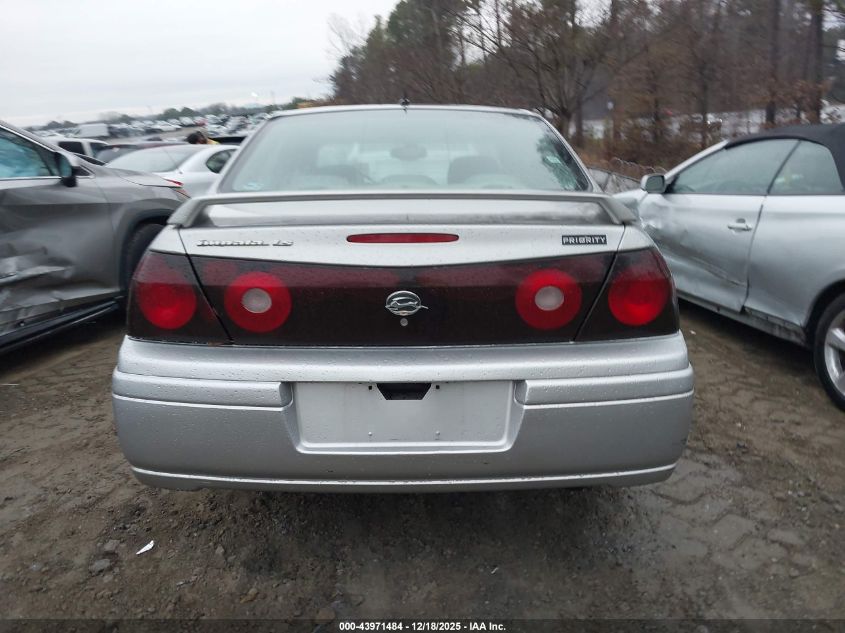 2005 Chevrolet Impala Ls VIN: 2G1WH55K659382115 Lot: 43971484