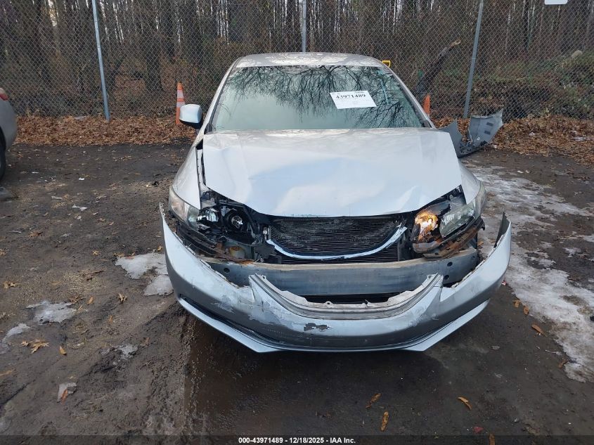 2013 Honda Civic Lx VIN: 19XFB2F56DE244185 Lot: 43971489