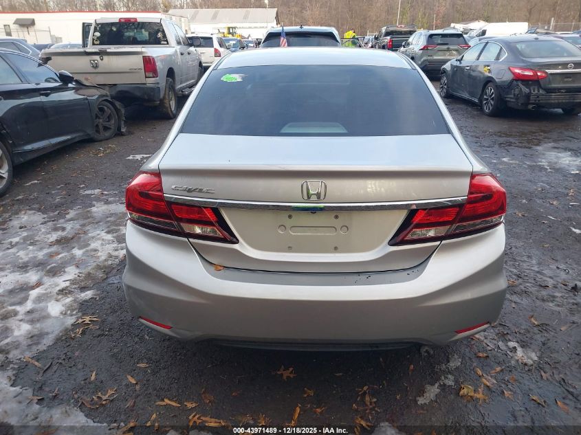 2013 Honda Civic Lx VIN: 19XFB2F56DE244185 Lot: 43971489