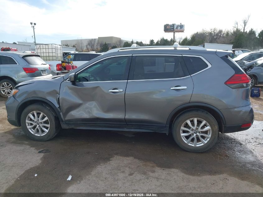 2017 Nissan Rogue Sv VIN: JN8AT2MT7HW141396 Lot: 43971500