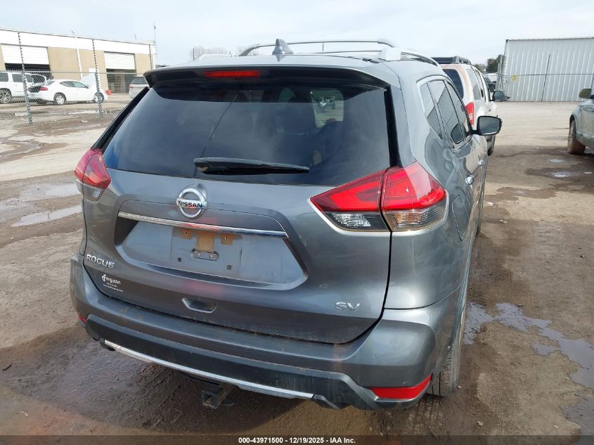 2017 Nissan Rogue Sv VIN: JN8AT2MT7HW141396 Lot: 43971500