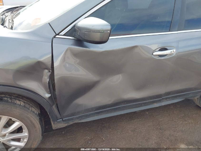 2017 Nissan Rogue Sv VIN: JN8AT2MT7HW141396 Lot: 43971500