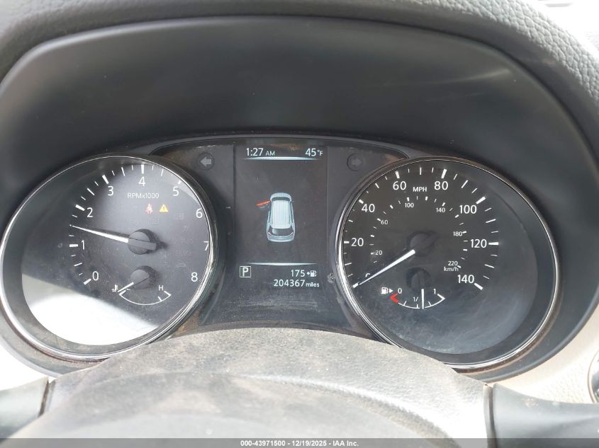 2017 Nissan Rogue Sv VIN: JN8AT2MT7HW141396 Lot: 43971500