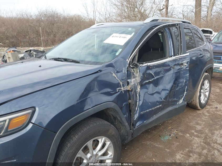2019 Jeep Cherokee Latitude 4X4 VIN: 1C4PJMCB0KD425665 Lot: 43971509