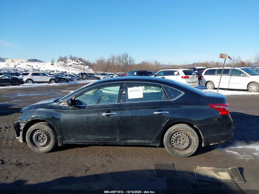 2017 Nissan Sentra Sv VIN: 3N1AB7APXHL707692 Lot: 43971512