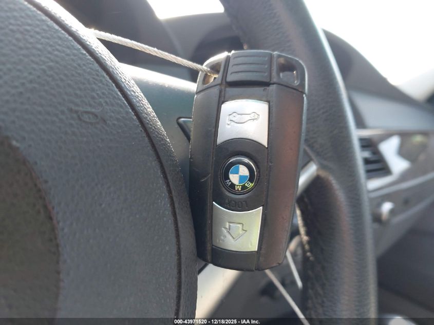 2007 BMW 530I VIN: WBANE73507CM50454 Lot: 43971520
