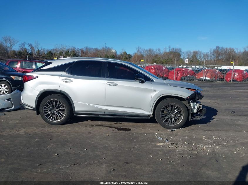 2017 Lexus Rx 350 F Sport VIN: 2T2BZMCA7HC133863 Lot: 43971522