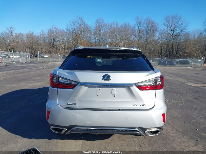 2017 Lexus Rx 350 F Sport VIN: 2T2BZMCA7HC133863 Lot: 43971522