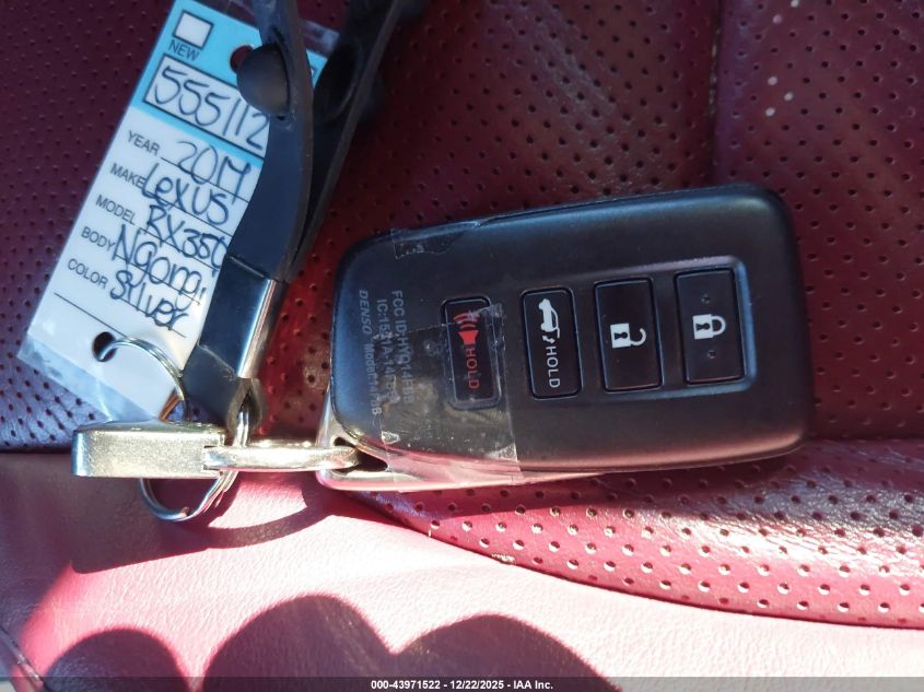 2017 Lexus Rx 350 F Sport VIN: 2T2BZMCA7HC133863 Lot: 43971522