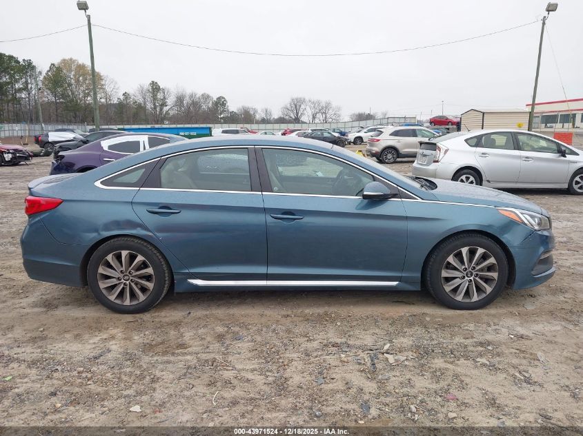 2015 Hyundai Sonata Sport VIN: 5NPE34AF9FH109320 Lot: 43971524