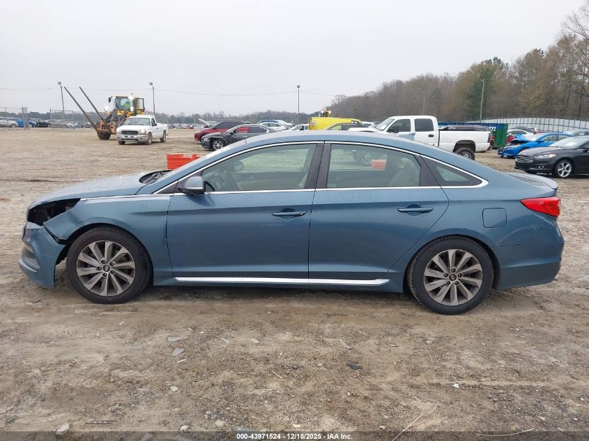 2015 Hyundai Sonata Sport VIN: 5NPE34AF9FH109320 Lot: 43971524
