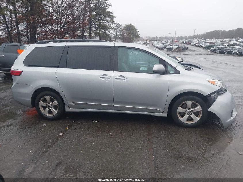 2020 Toyota Sienna Le VIN: 5TDKZ3DC6LS035907 Lot: 43971533