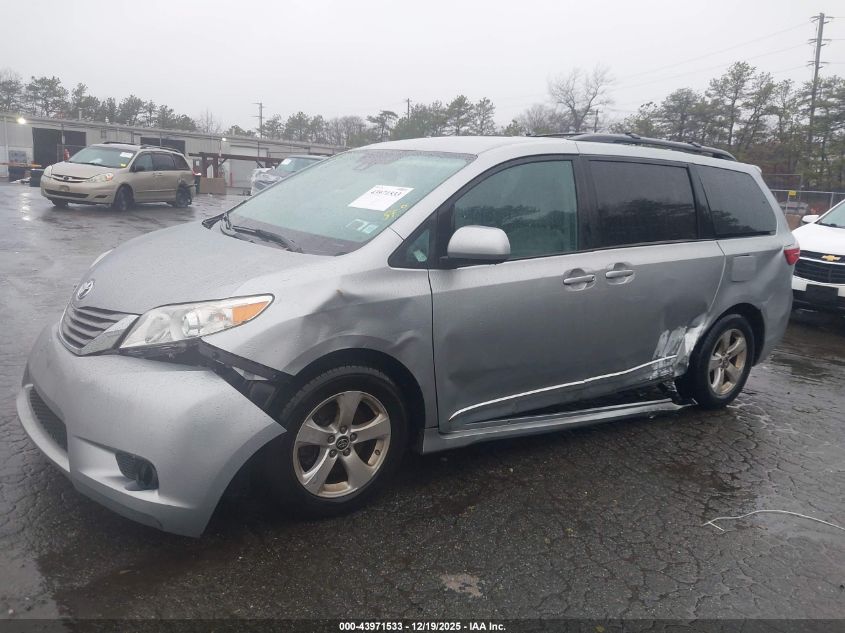 2020 Toyota Sienna Le VIN: 5TDKZ3DC6LS035907 Lot: 43971533