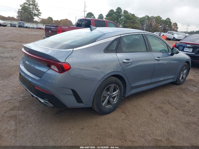 2022 Kia K5 Lxs VIN: 5XXG14J28NG138684 Lot: 43971539