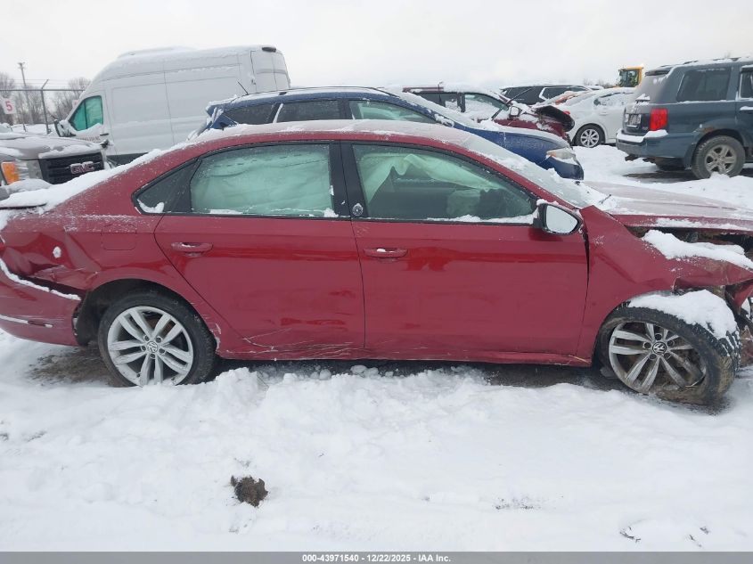 2019 Volkswagen Passat 2.0T Wolfsburg Edition VIN: 1VWLA7A37KC008252 Lot: 43971540