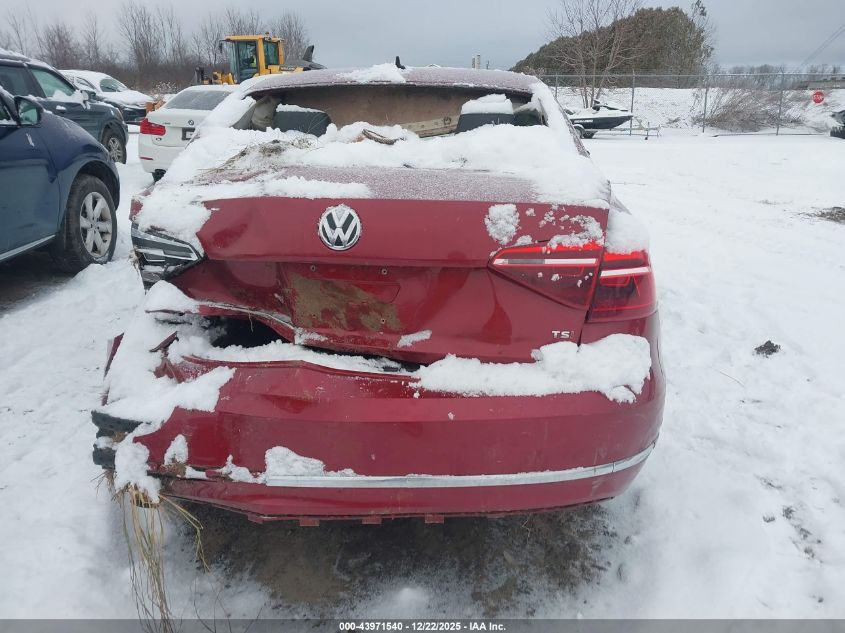 2019 Volkswagen Passat 2.0T Wolfsburg Edition VIN: 1VWLA7A37KC008252 Lot: 43971540