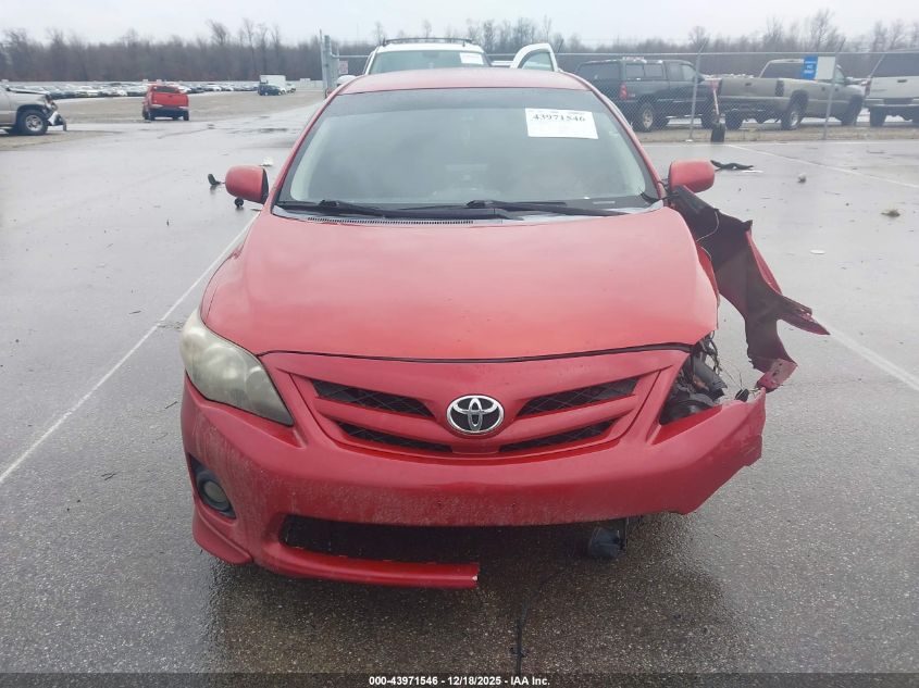 2012 Toyota Corolla S VIN: 5YFBU4EEXCP003460 Lot: 43971546